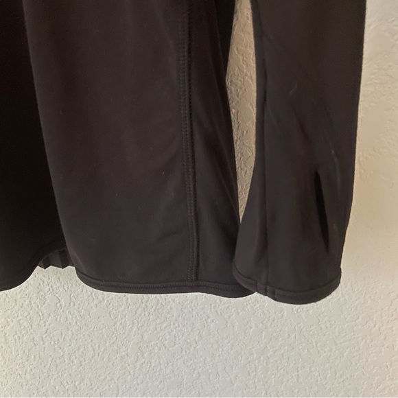 Lululemon Making Moves Pleated Back Rulu Black Long Sleeve Shirt - Picture 10 of 12
